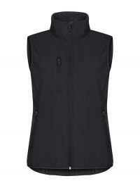 Damen Classic Weste Schwarz